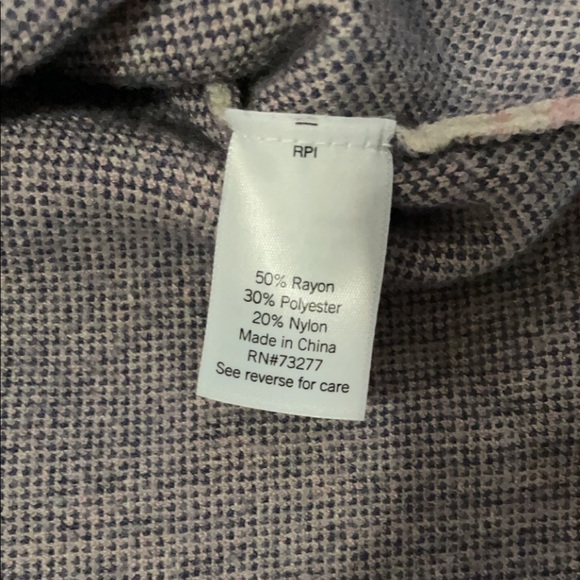 Super soft tan, pink and purple SO sweater vest! - Picture 4 of 4